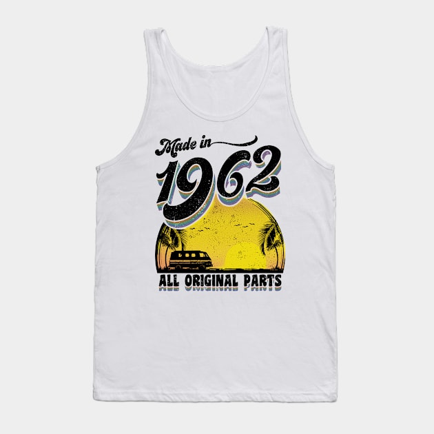 Made in 1962 All Original Parts Tank Top by KsuAnn